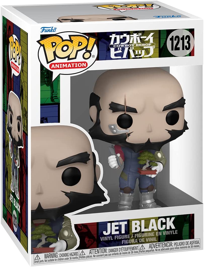 Funko POP 1213 Animation Cowboy Bebop Jet with Bonsai Figure