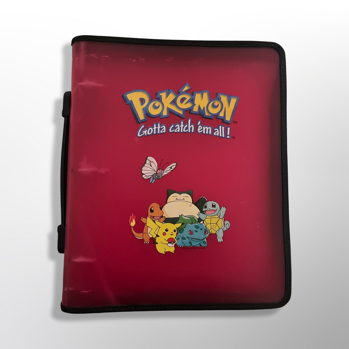 Pokémon Official 1999 Red ToySite Zipper Binder Vintage (Used)|  TradingCardSets.Com