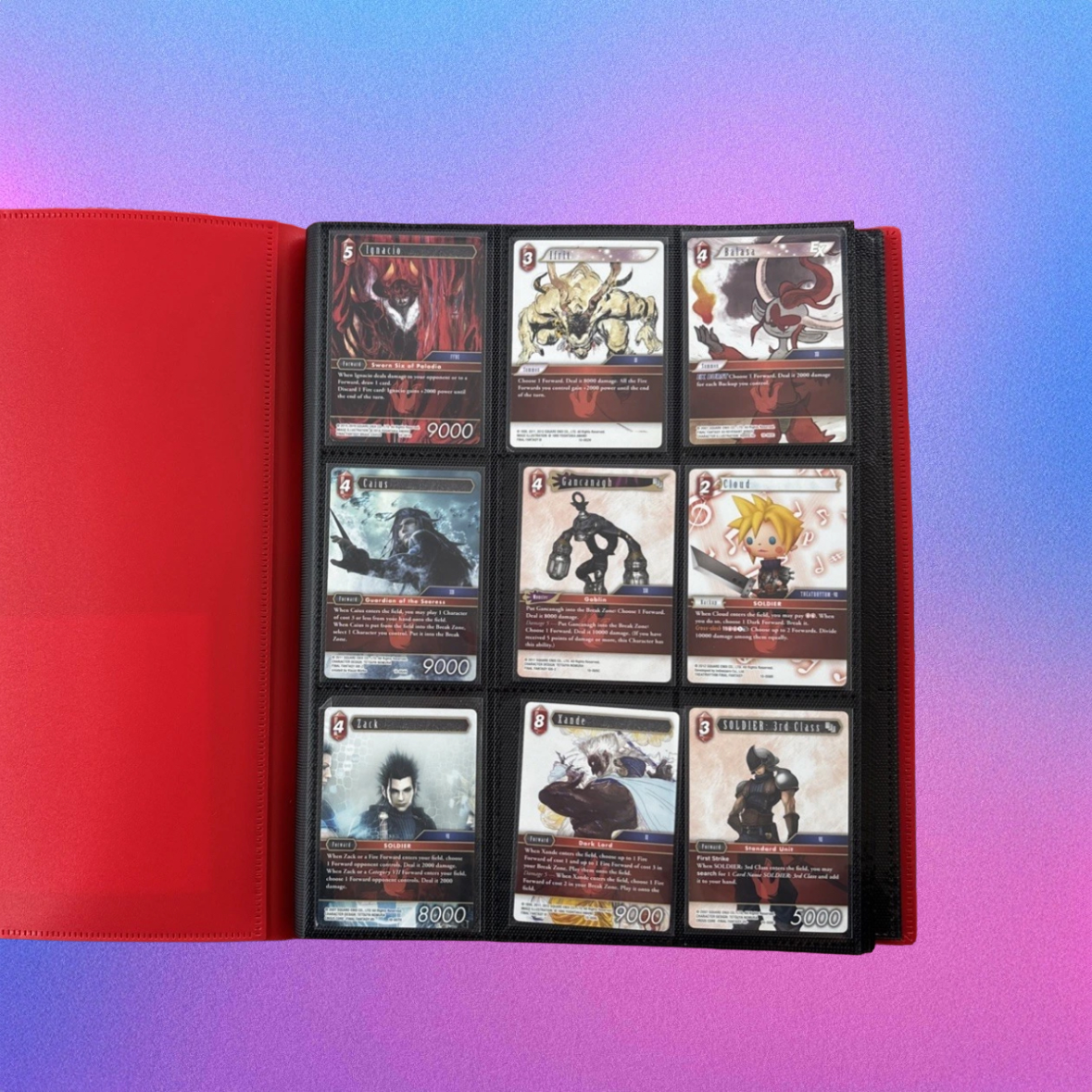 Final Fantasy Opus X 10 Complete Set Non-Holo (140) 2019