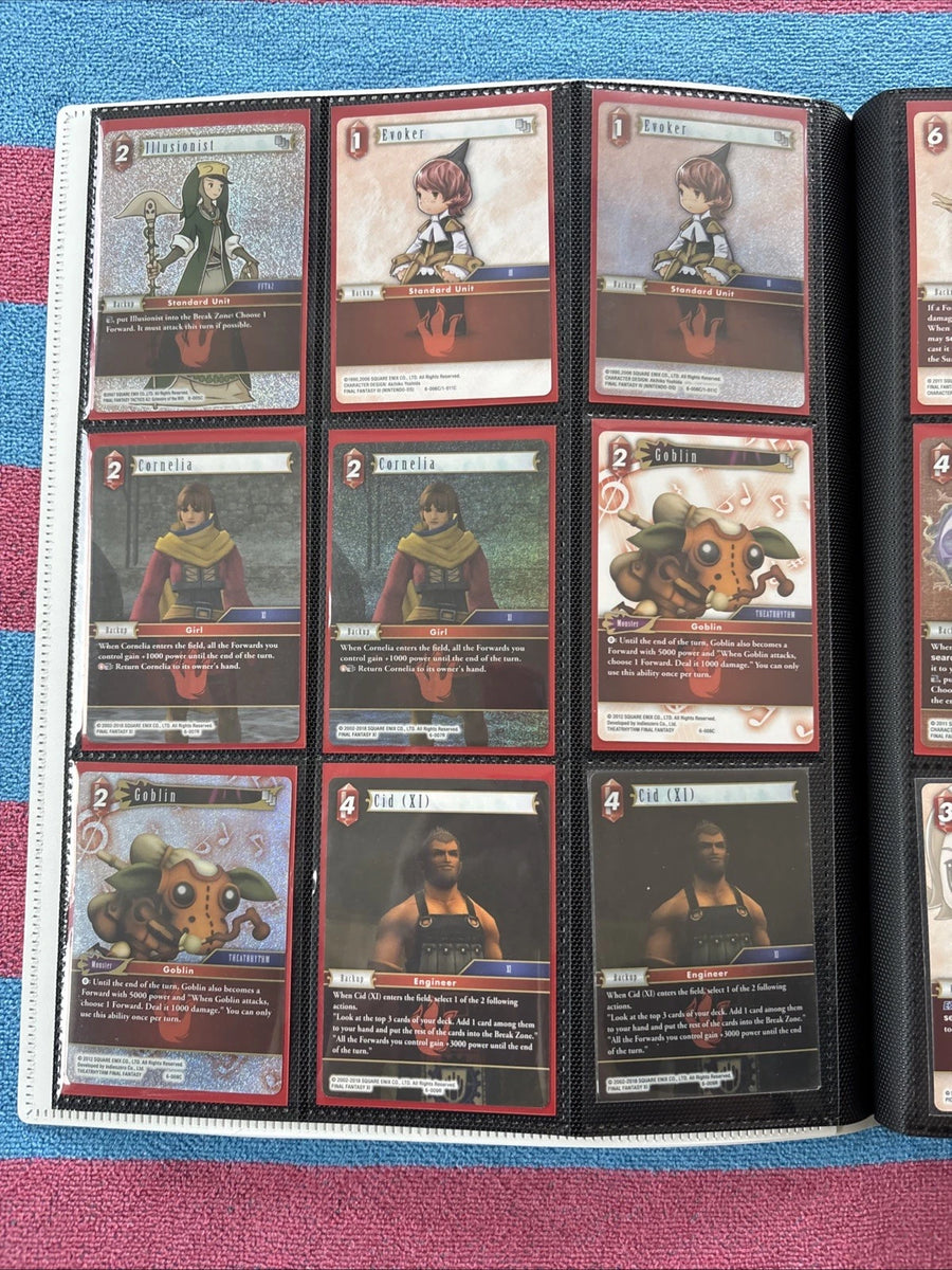 Final Fantasy Opus VI 6 Complete MASTER Set (260) 2018