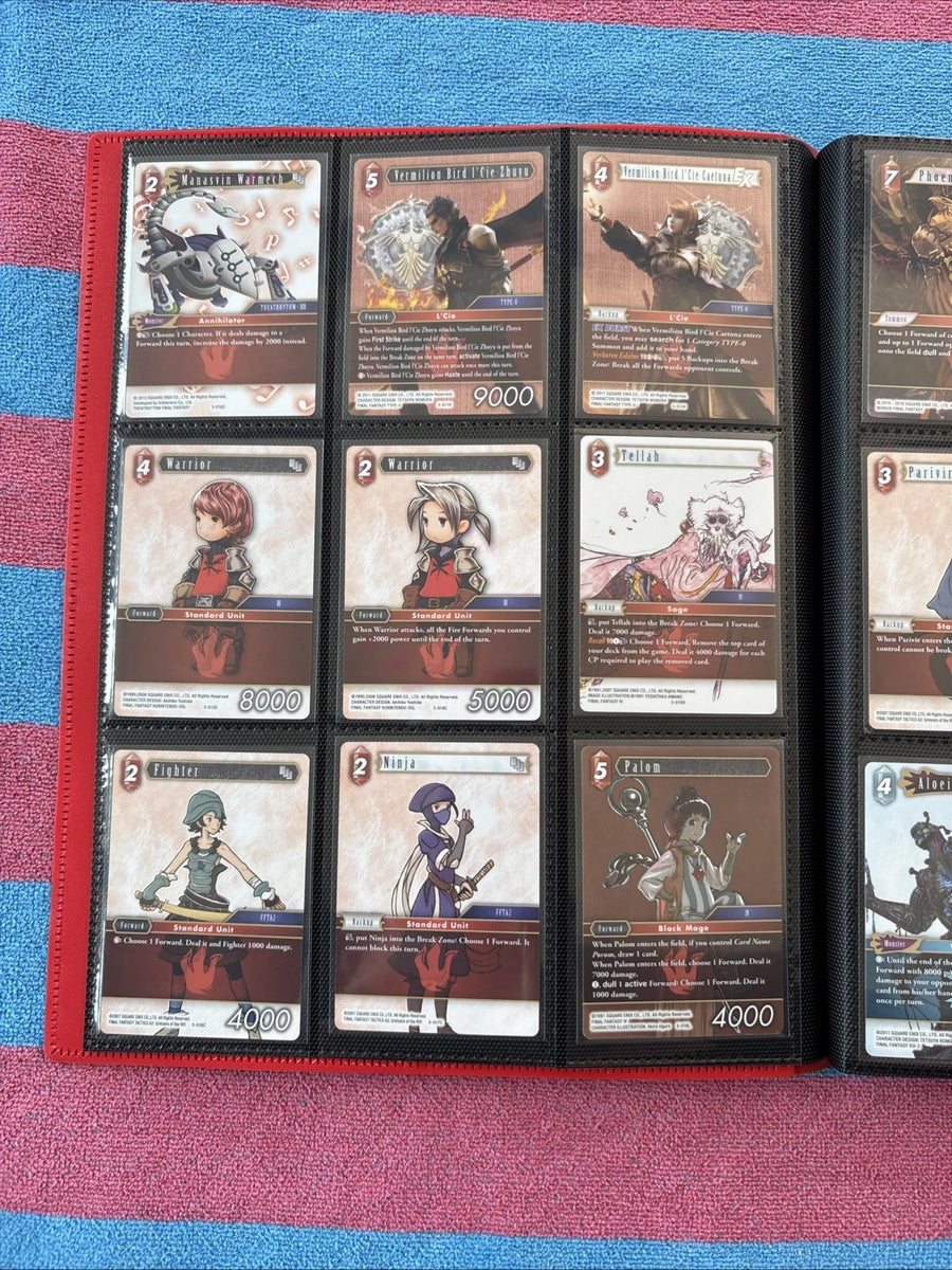 Final Fantasy Opus V 5 Complete Set (Non-Holo) (166) 2018
