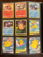 Pokémon 25th Anniversary Complete Master Set (118/100) 2021 + Official Celebrations Binder