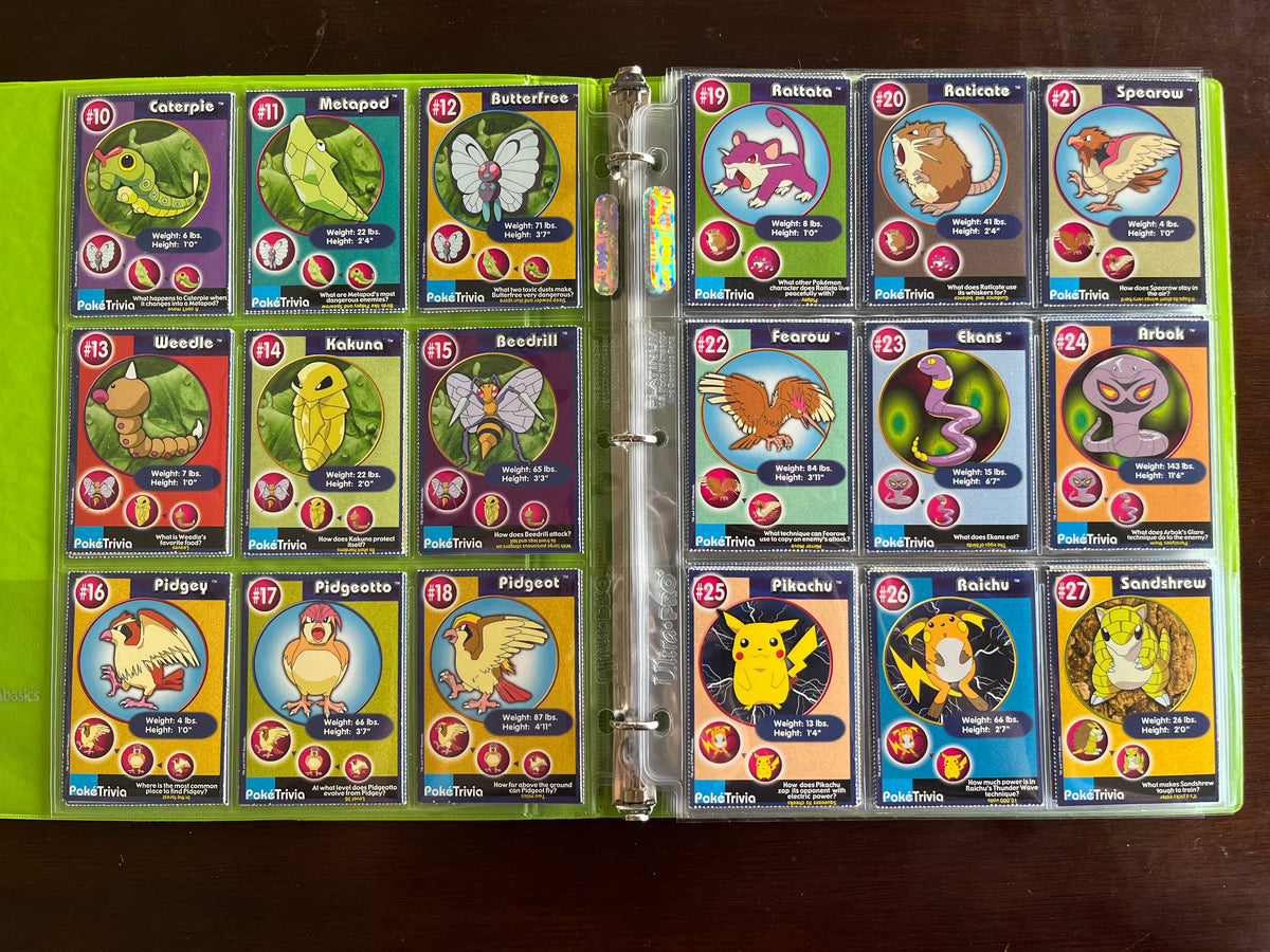 Burger King Poktrivia Promo Original 151 Complete Set 1999| TradingCardSets.Com Burger King Poktrivia Promo Original 151 Complete Set 1999| TradingCardSets.Com