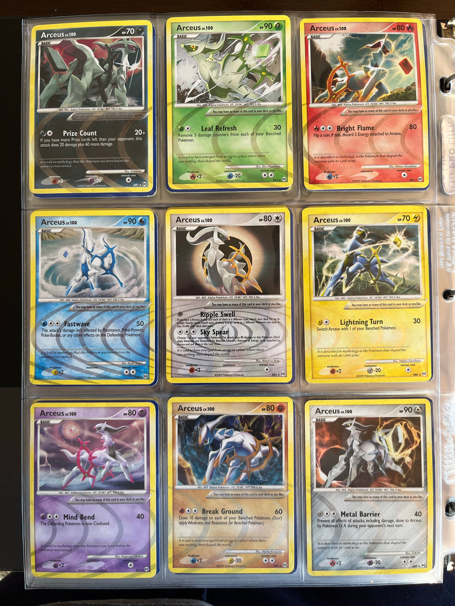 Platinum: Arceus Complete Foil Set (110/99) 2009