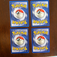 Unlimited Kanto Base Starters Set (4) 1999