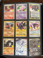 Pokémon 25th Anniversary Complete Master Set (118/100) 2021 + Official Celebrations Binder