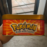 Pokémon Meowth Jumbo TOPPS Tin 1999