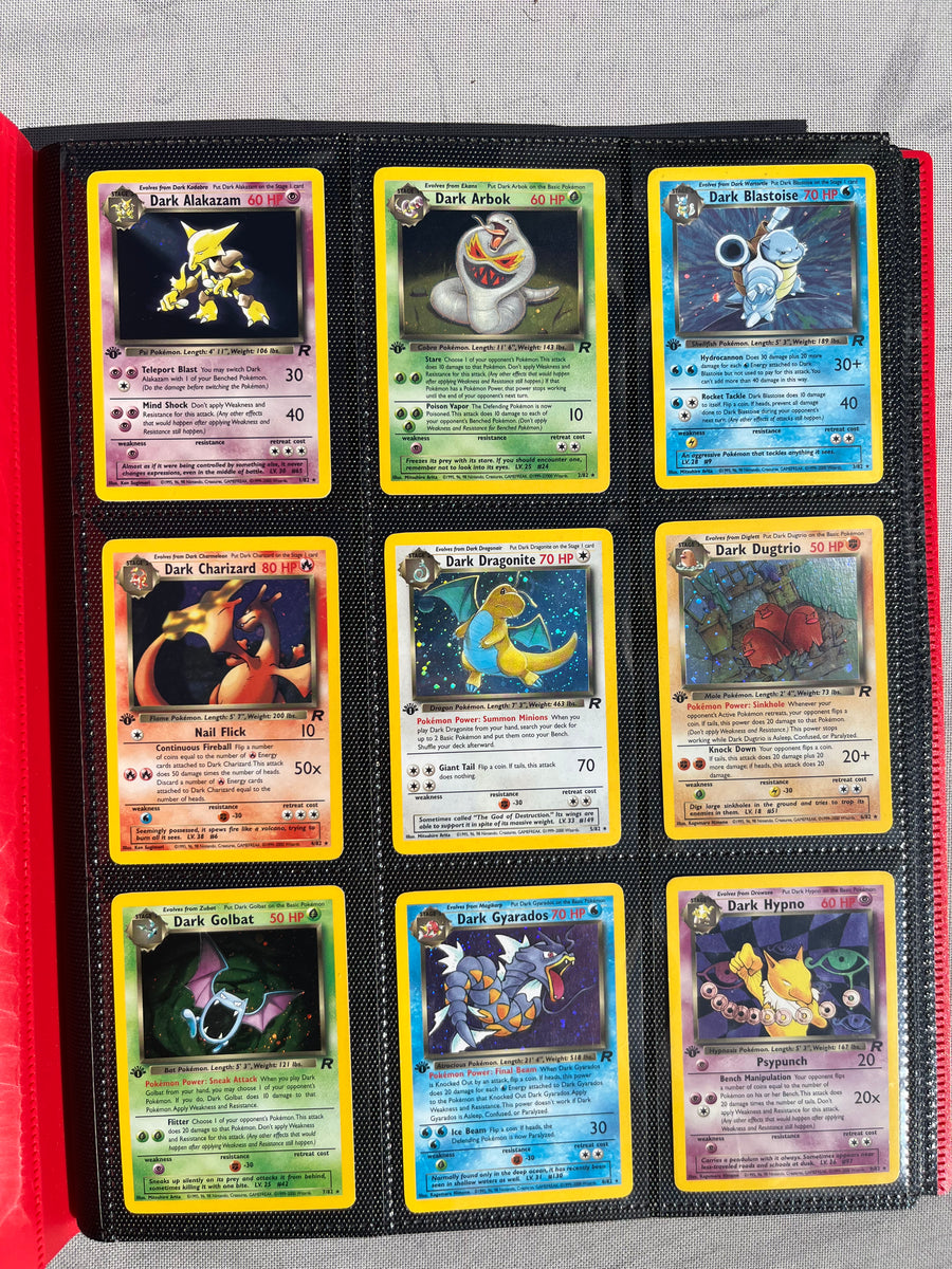 1st Edition Team Rocket Complete Set (83/82) 2000