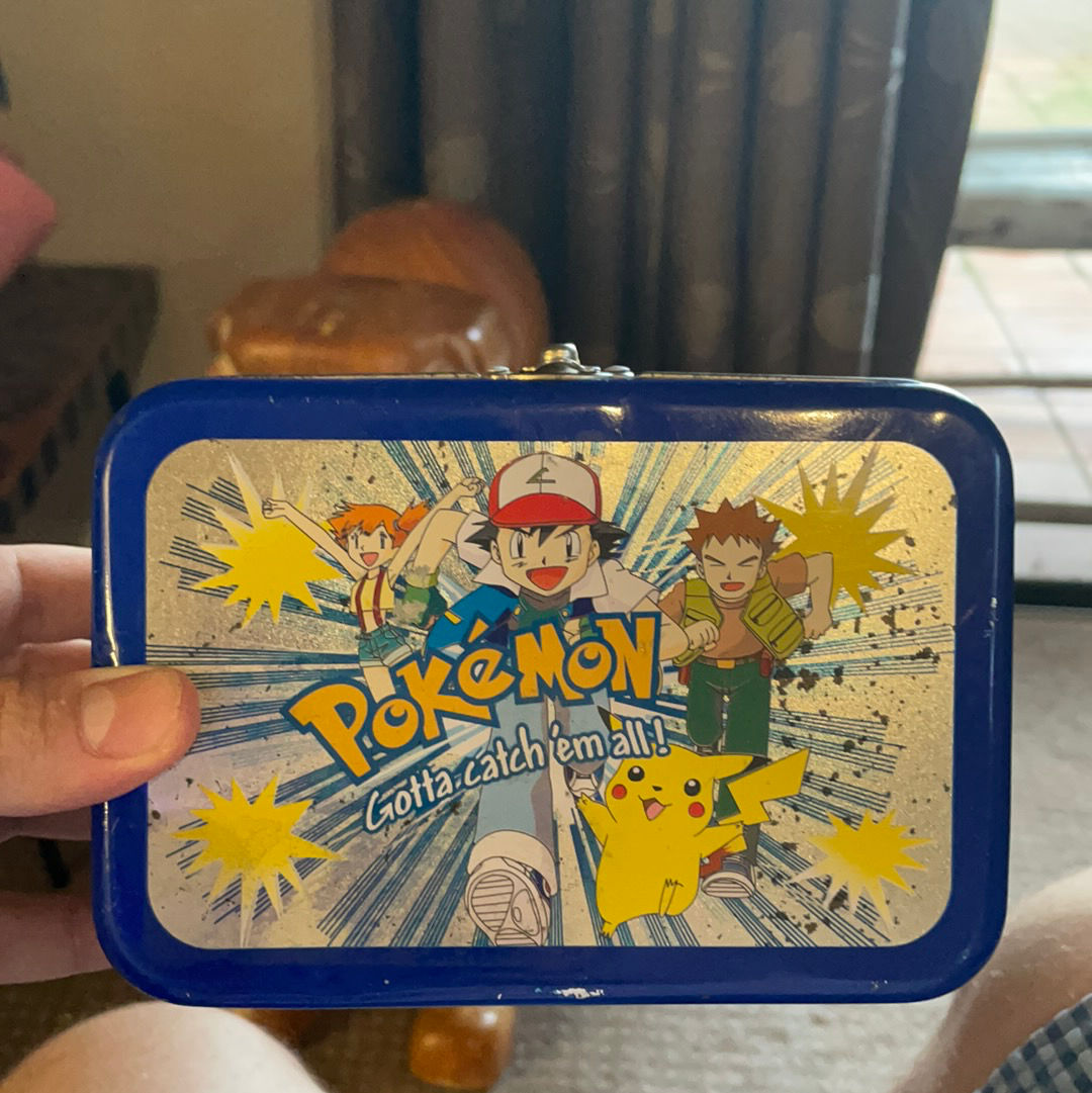 Pokmon TCG Card Tin Lunchbox Pokmon TCG Card Tin Lunchbox