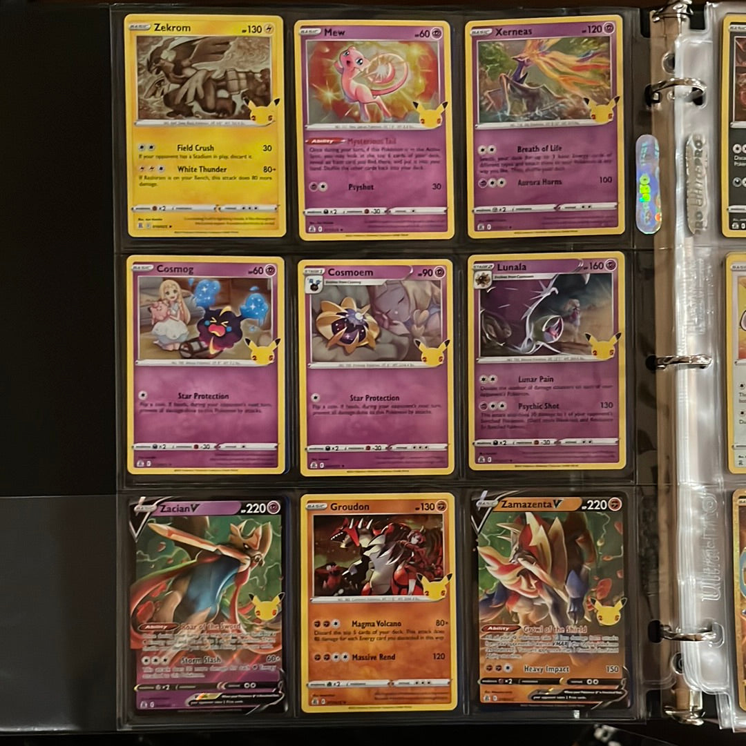 Mavin  2021 Pokémon Celebrations Complete Set 1-25 - Shiny Gold