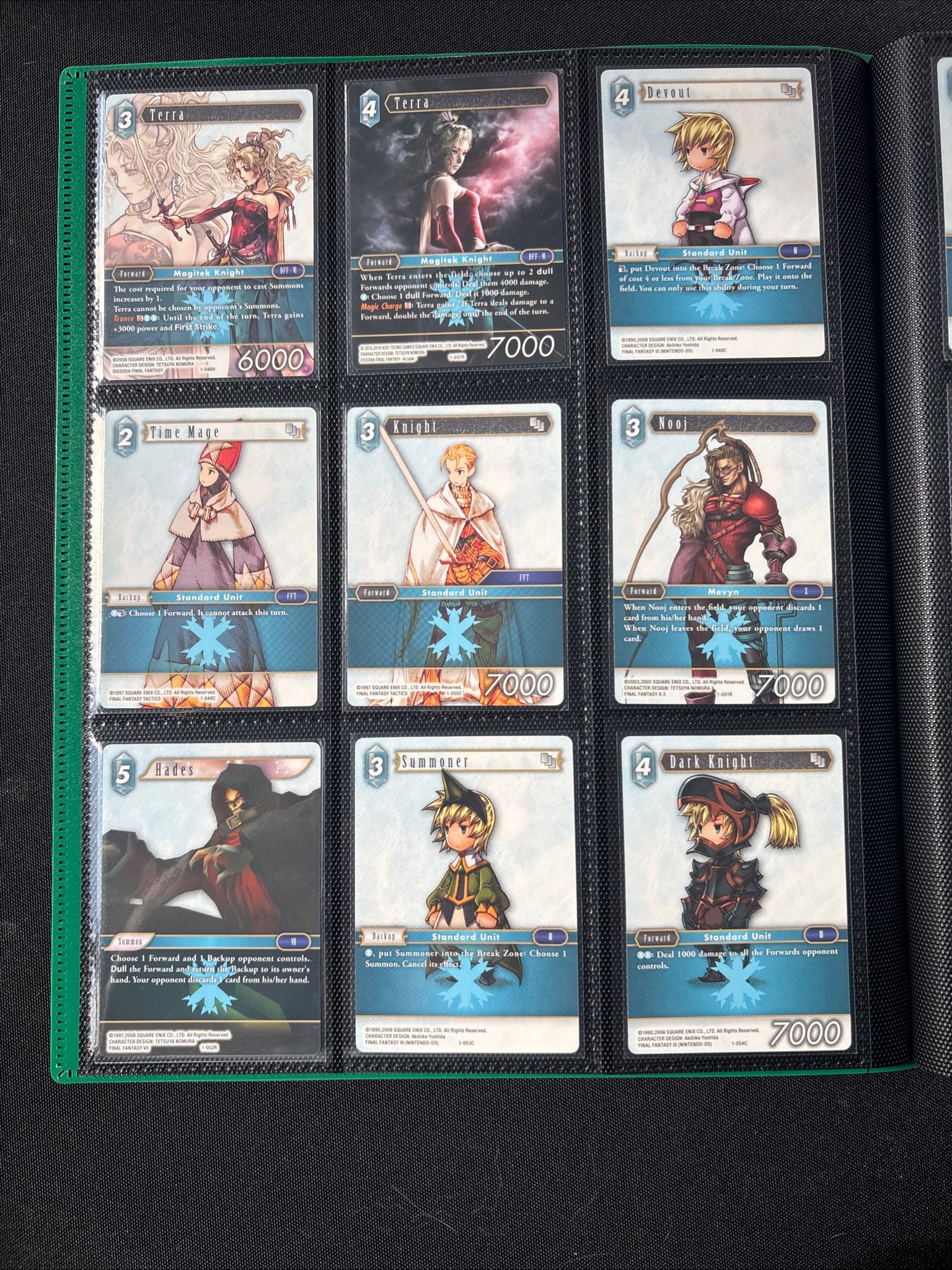 Final Fantasy Opus I 1 Complete Set (Non-Holo) (216/216) 2016