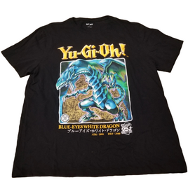Yu-Gi-Oh! Men’s T-Shirt XL Japanese Blue Eyes White Dragon