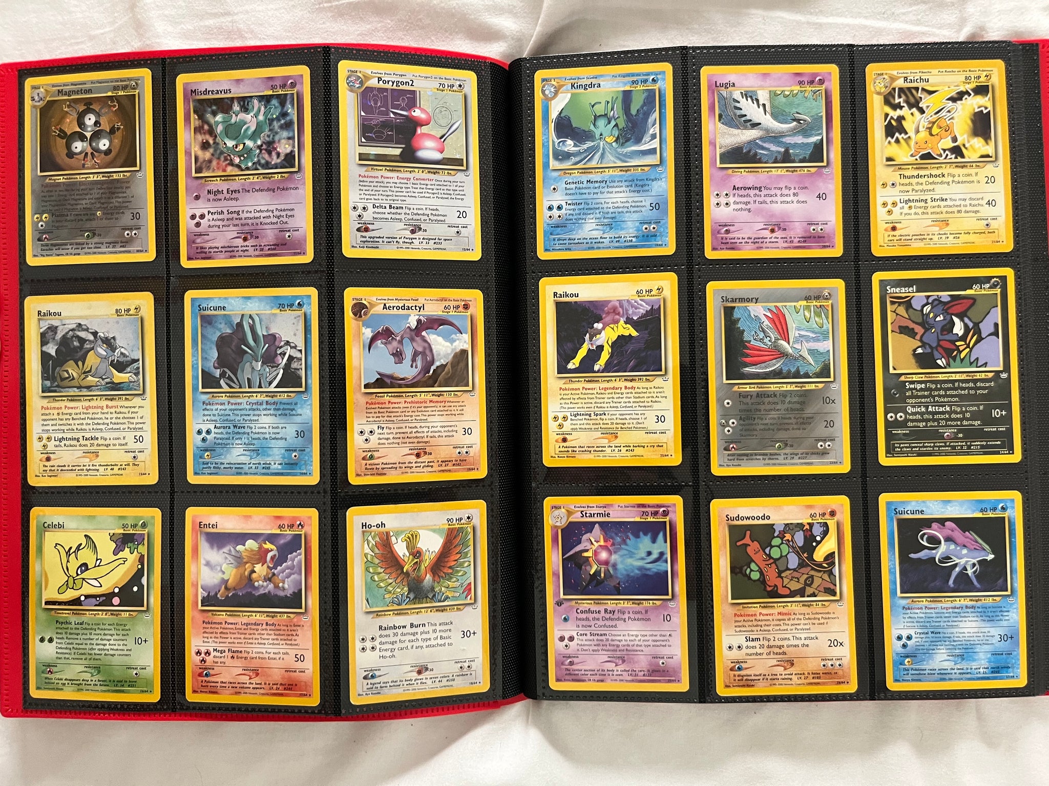 pokemon card neo japanese set Neo Revelation Complete Master Set (66/64) 2001| TradingCardSets.Com