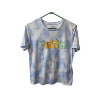 
              Pokémon Blue Tie Dye Starter T-shirt Kids Size XL
            