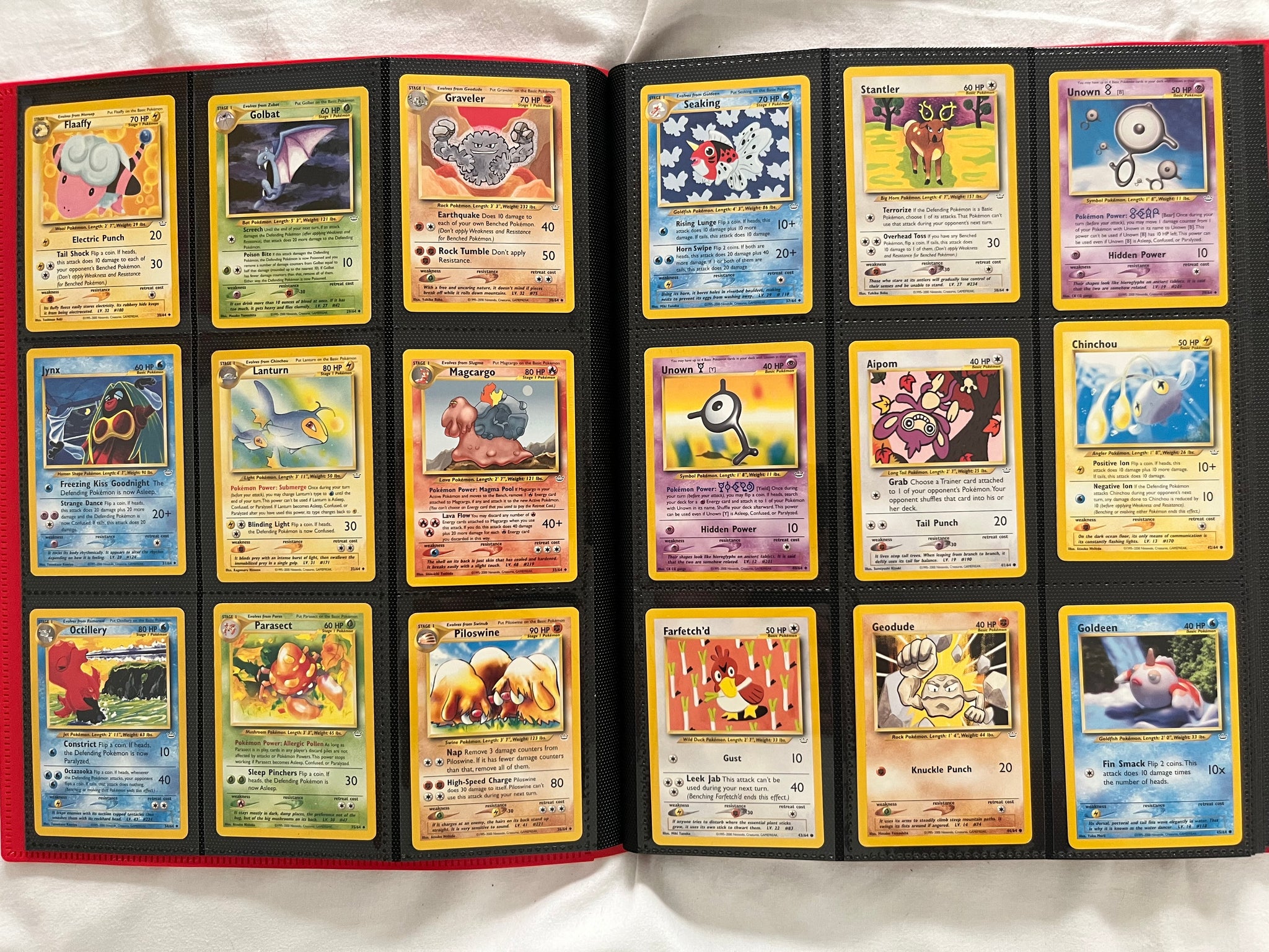 Neo Revelation Complete Master Set (66/64) 2001