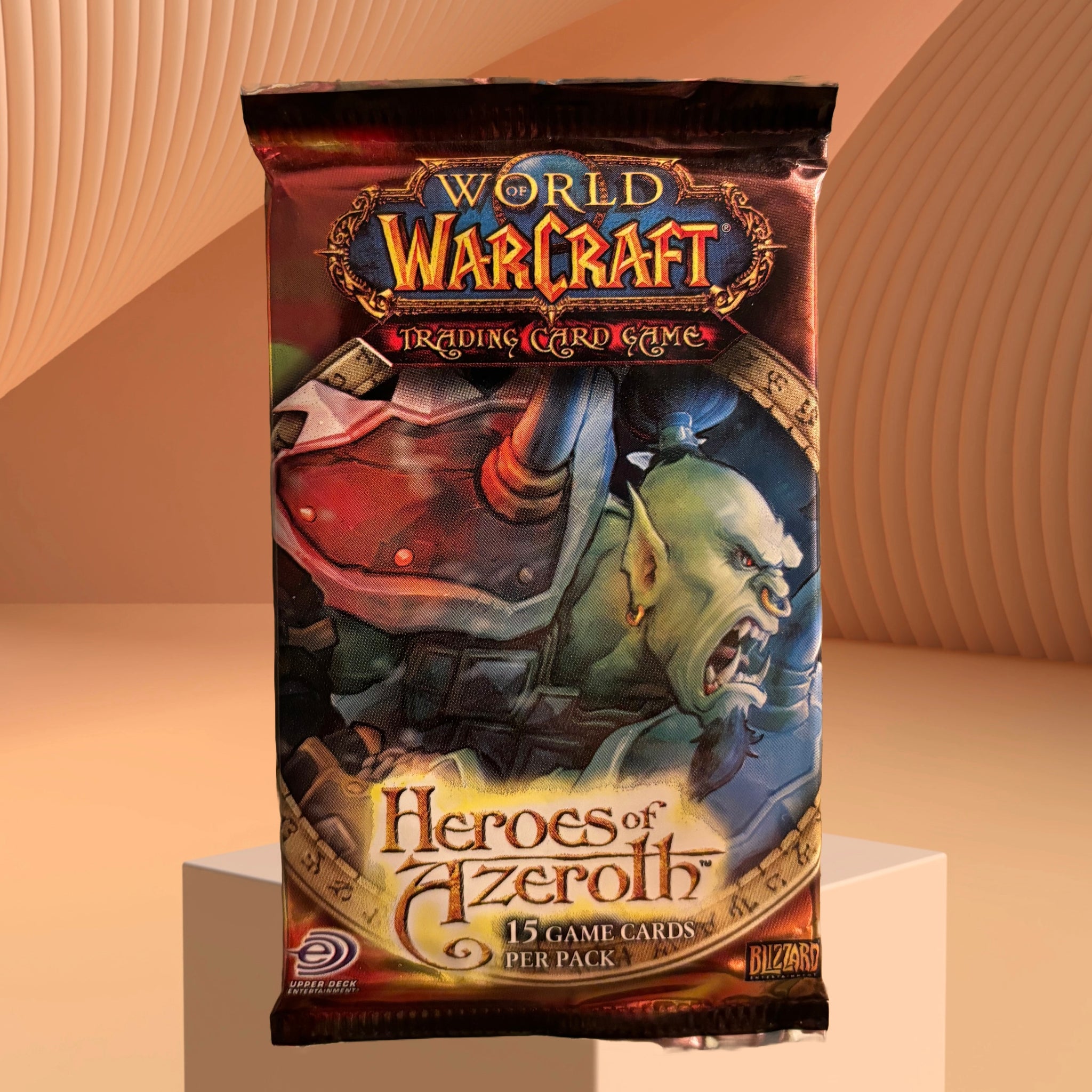 World of Warcraft TCG: Heroes of Azeroth - Sealed 15 Card Booster Pack| TradingCardSets.Com World of Warcraft TCG: Heroes of Azeroth - Sealed 15 Card Booster Pack| TradingCardSets.Com