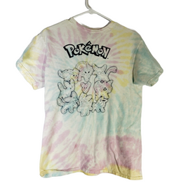 Vintage Pokémon Eeveelutions Tie Dye Shirt Men’s Size Medium