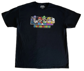 Super Mario Bros Adult T-Shirt XL Nintendo