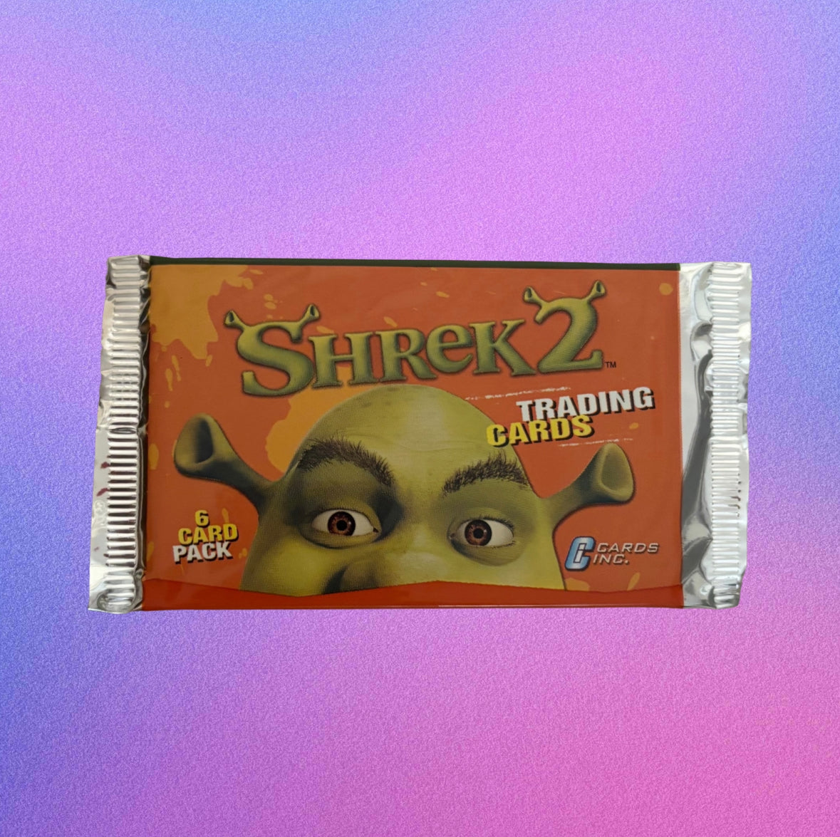 Shrek 2 Official Trading Cards - Sealed 6-Card Booster Pack Shrek 2 Official Trading Cards - Sealed 6-Card Booster Pack