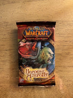 
              World of Warcraft TCG: Heroes of Azeroth - Sealed 19 Card Booster Pack
            