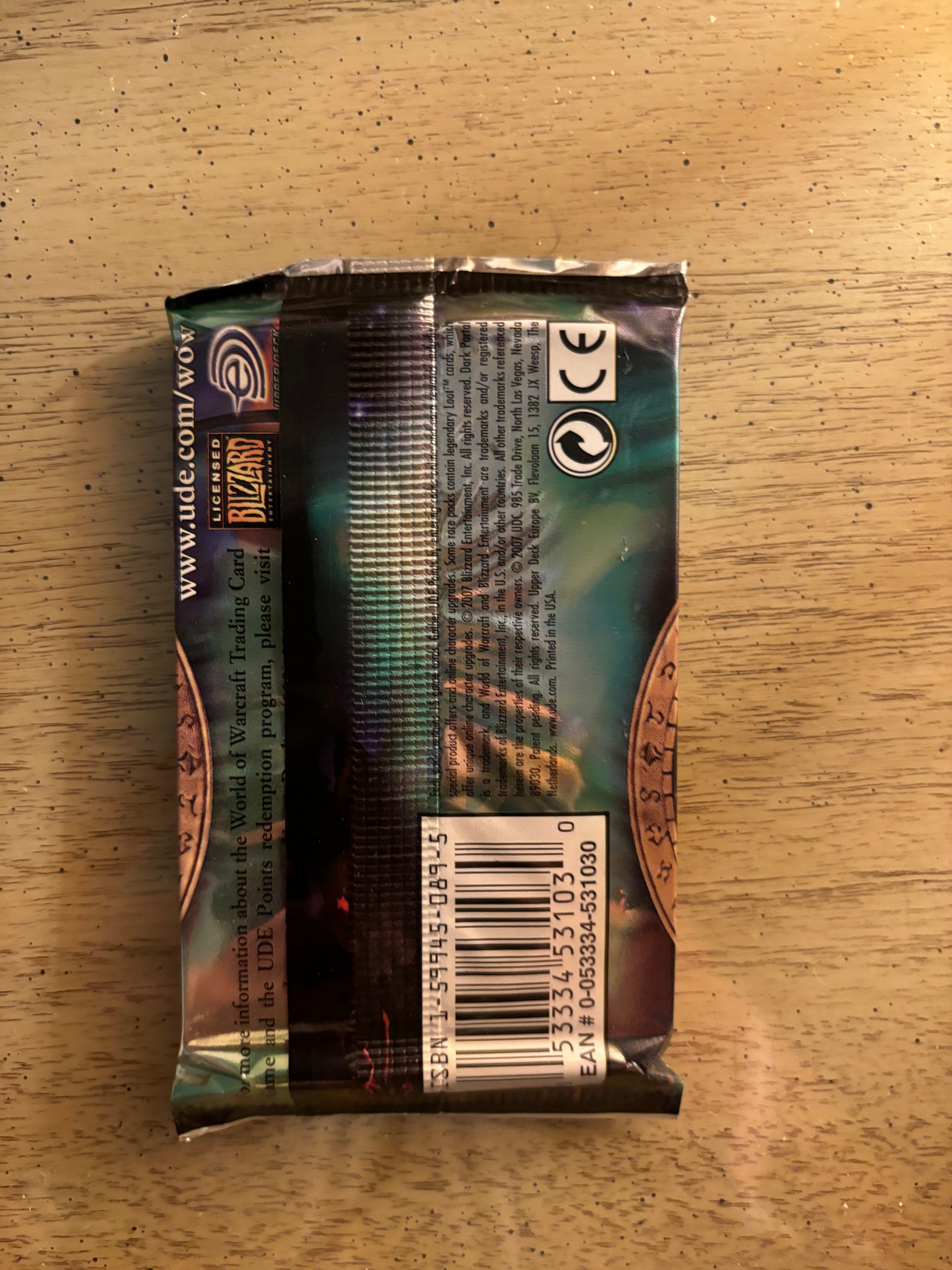 through the dark portal booster box World of Warcraft TCG: Dark Portal Expansion - Sealed 19 Card Booster