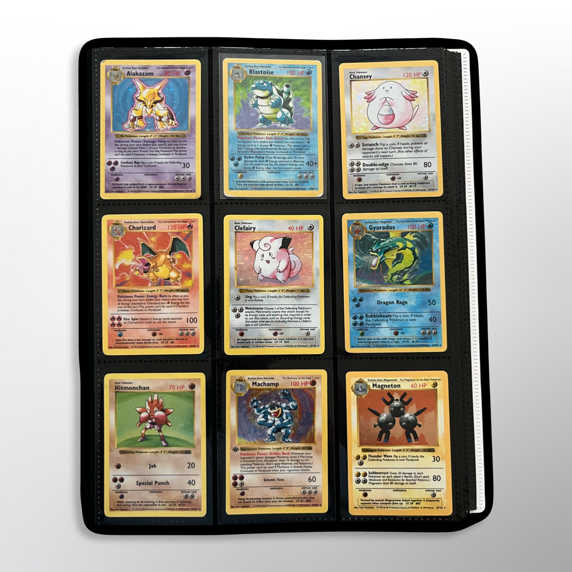 Shadowless Base Set Complete Master Set (102/102) 1999 [MP-DMG ...