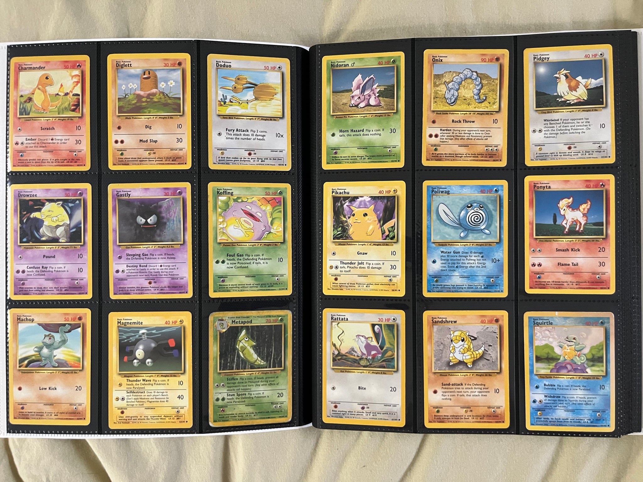 pokemon 102 card set Pokemon Complete Original Base Set 102 Cards