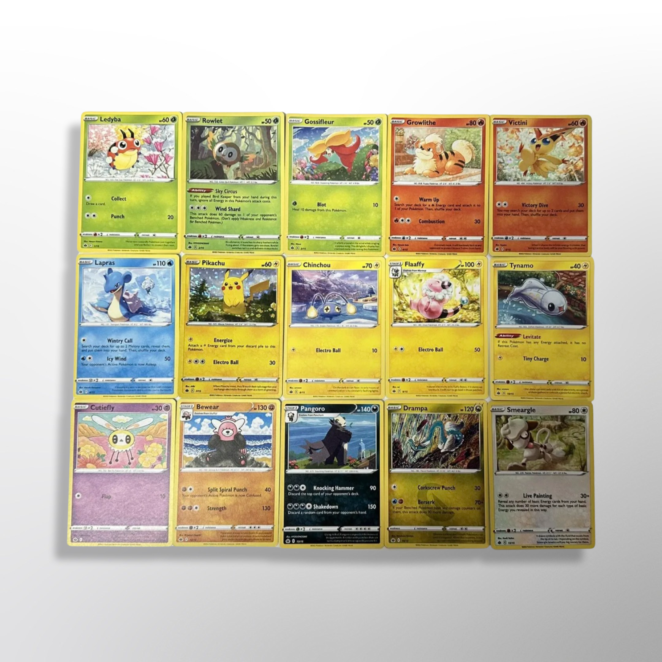2022 McDONALD'S POKEMON - COMPLETE SET OF 15 CARDS - READY TO SHIP