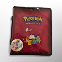 
              Pokémon Official 1999 Red TOYSITE Zipper Binder Vintage (Sealed)
            