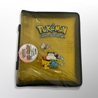 
              Pokémon Official 1999 Gold Yellow TOYSITE Zipper Binder Vintage (Sealed)
            