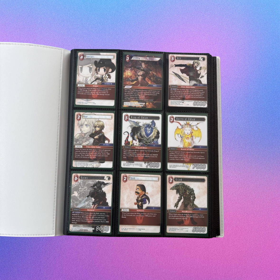 Final Fantasy Opus IX 9 Complete Set (Non-Holo) (124) 2019| TradingCardSets.Com Final Fantasy Opus IX 9 Complete Set (Non-Holo) (124) 2019| TradingCardSets.Com