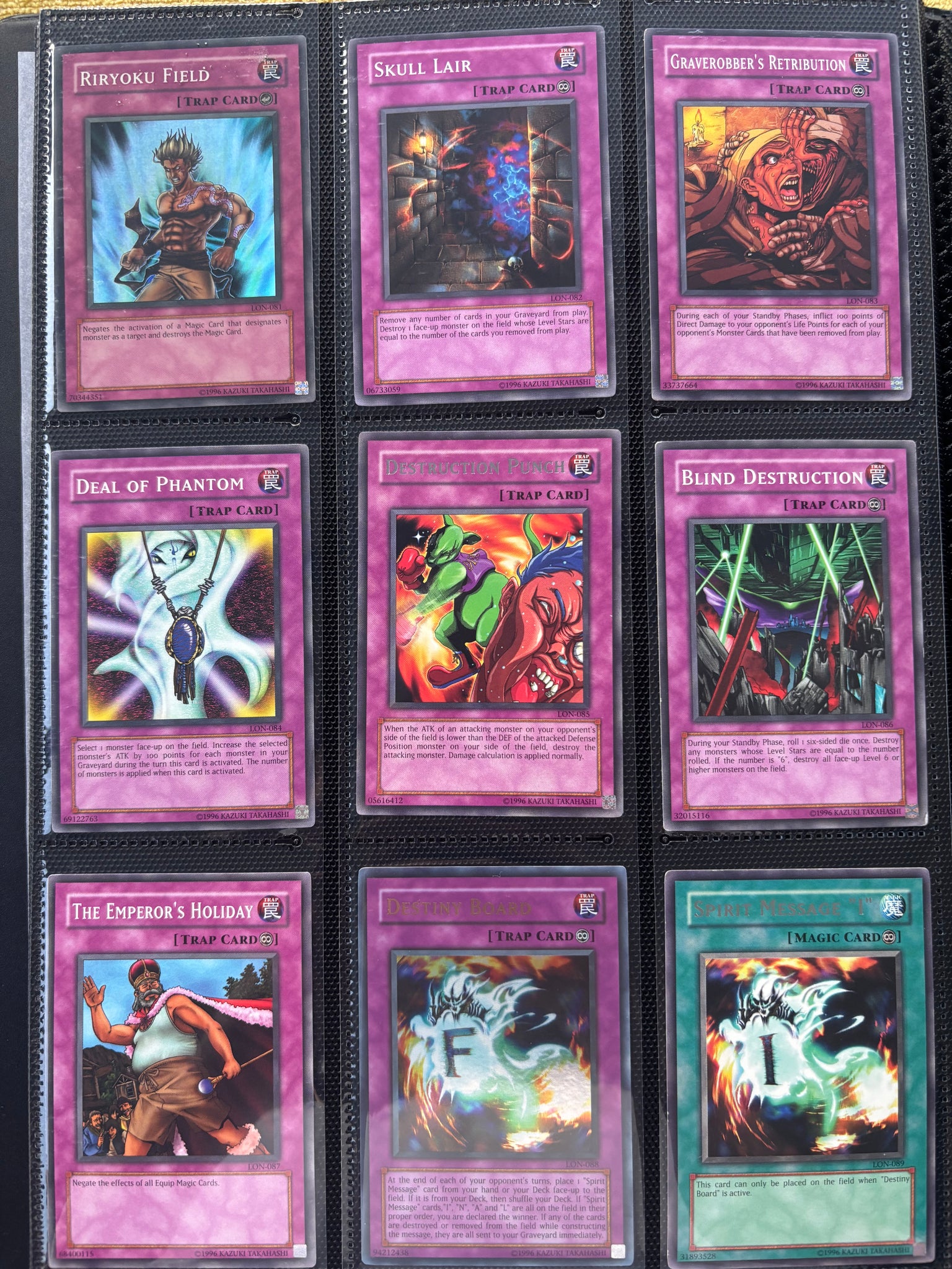 lon yugioh card list Yu-Gi-Oh! Labyrinth of Nightmare (2003) LON Complete Set 105/105| TradingCardSets.Com