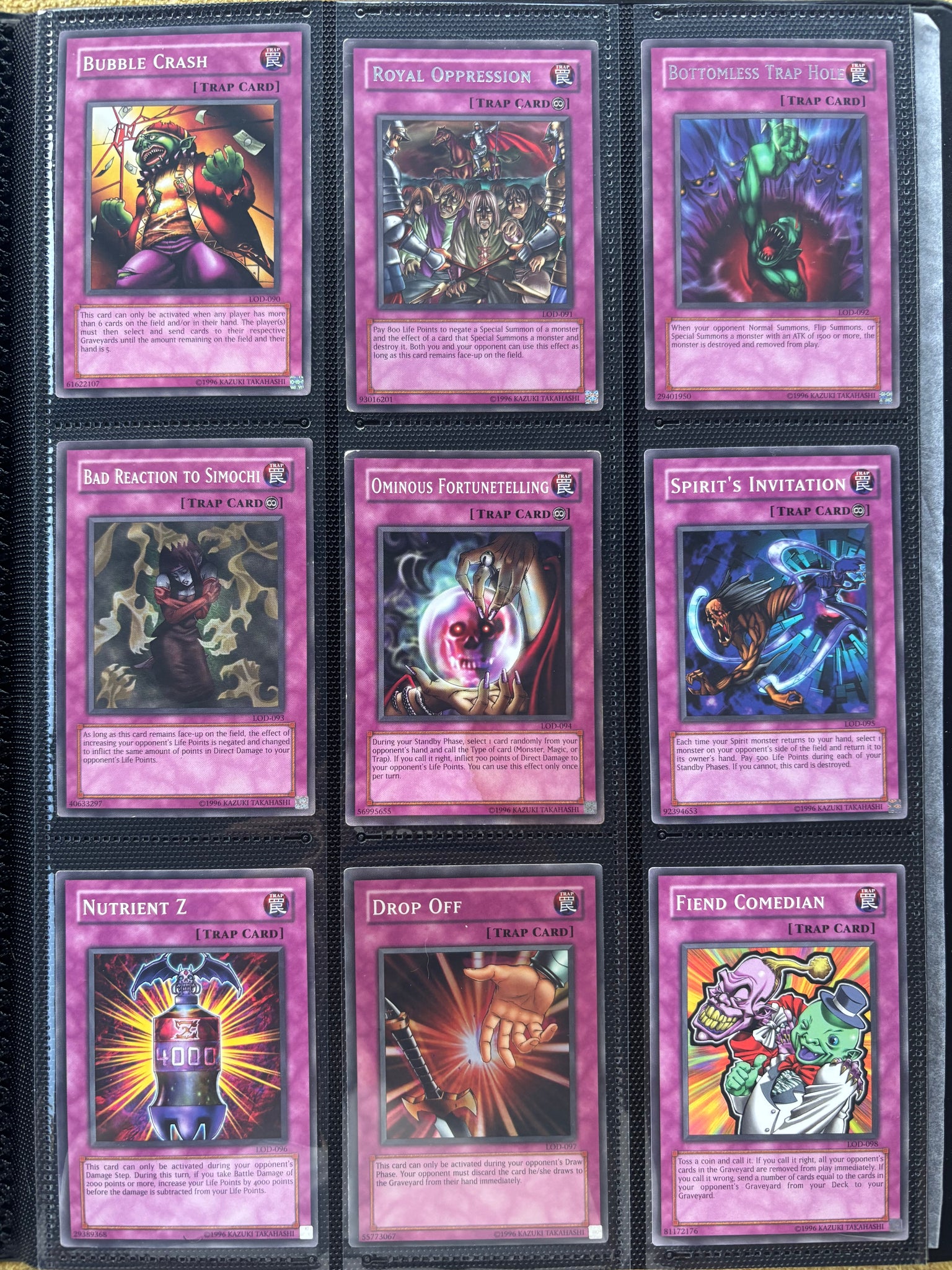 lod yugioh card list Yu-Gi-Oh! Legacy of Darkness (2003) LOD Complete Set 101/101| TradingCardSets.Com