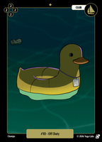 
              Off Duty #010 — official Mudwater Base artwork
            