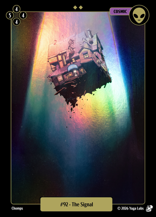 The Signal #092 — official Mudwater Foil artwork