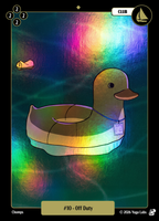 
              Off Duty #010 — official Mudwater Foil artwork
            