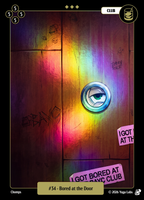 
              Bored at the Door #034 — official Mudwater Foil artwork
            