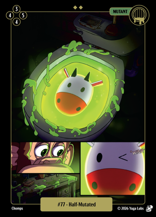 Half-Mutated #077 — official Mudwater Base artwork
