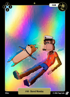 
              Bored Monday #044 — official Mudwater Foil artwork
            
