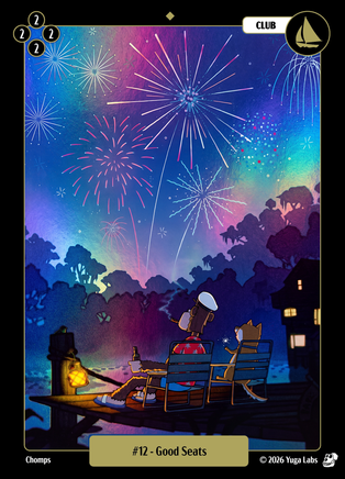 Good Seats #012 — official Mudwater Foil artwork