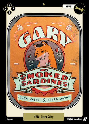 Extra Salty #058 — official Mudwater Base artwork