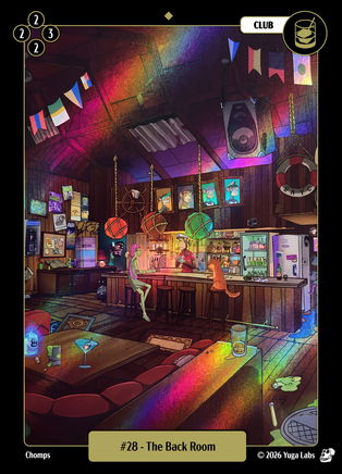 The Back Room #028 — official Mudwater Foil artwork