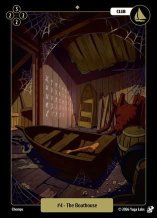 The Boathouse #004 — official Mudwater Base artwork