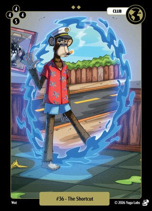 The Shortcut #036 — official Mudwater Base artwork