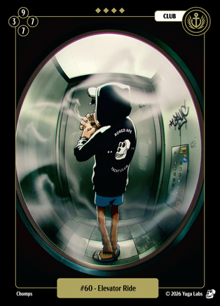 Elevator Ride #060 — official Mudwater Base artwork