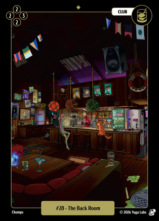 The Back Room #028 — official Mudwater Base artwork