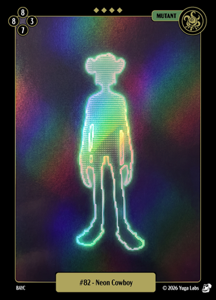 Neon Cowboy #082 — official Mudwater Foil artwork