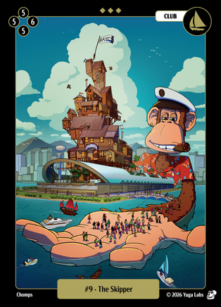 The Skipper #009 — official Mudwater Base artwork