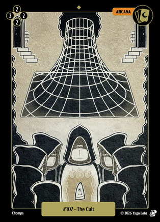 The Cult #107 — official Mudwater Base artwork