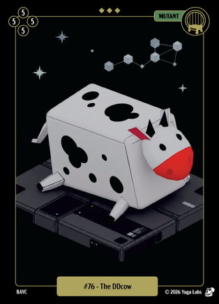 The DDcow #076 — official Mudwater Base artwork